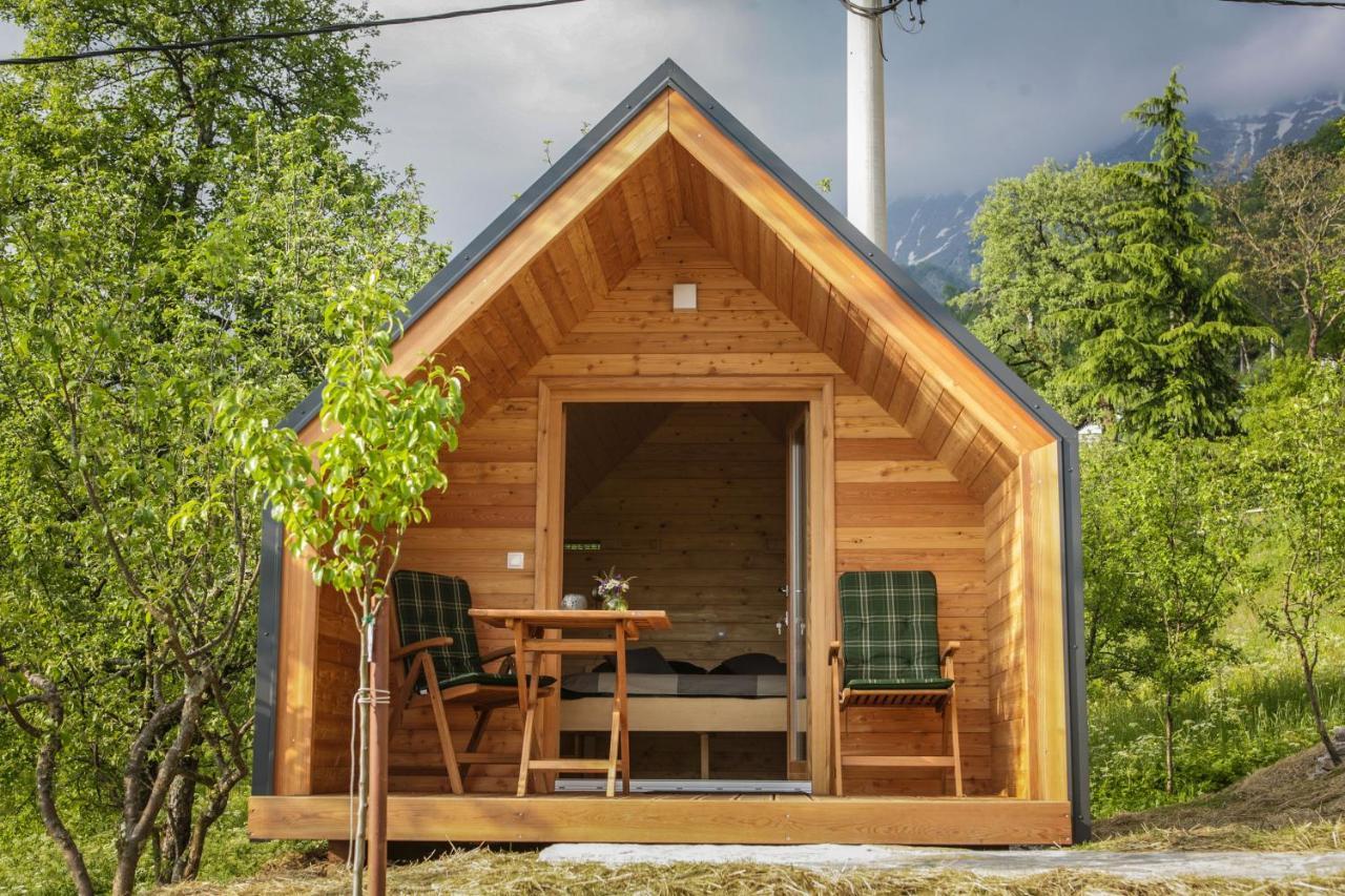 Готель Glamping Kranjc Кобарід Екстер'єр фото